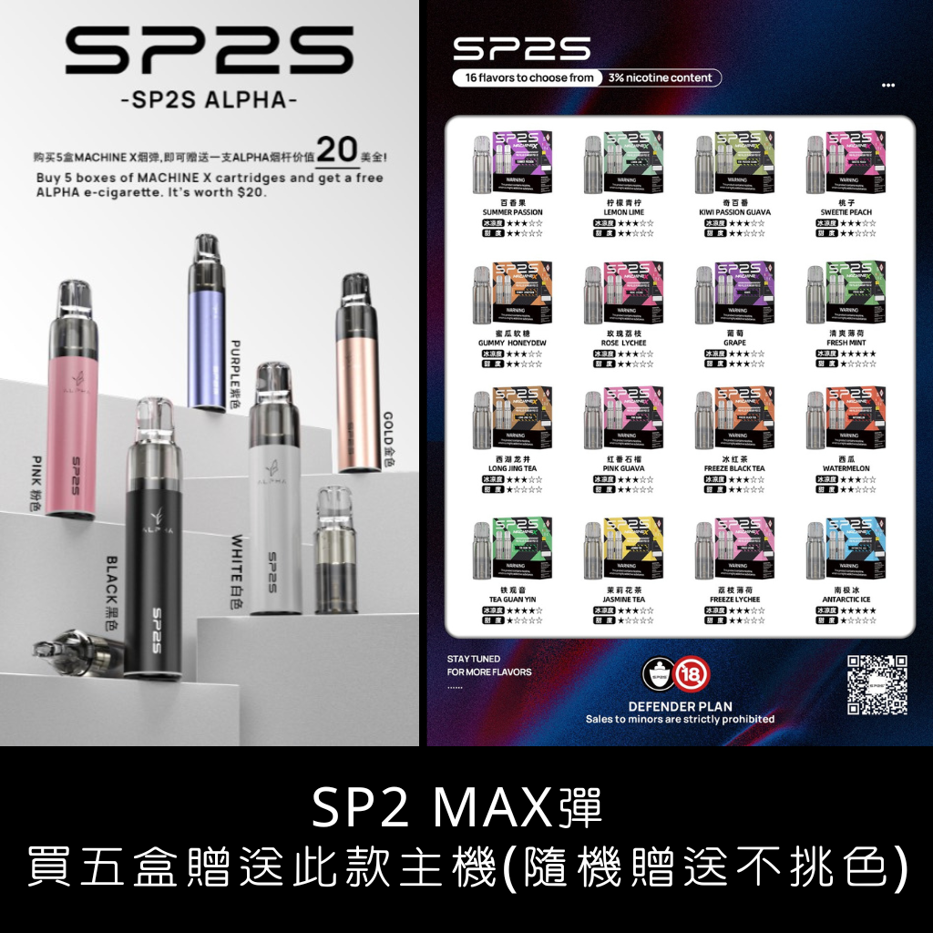 SP2 Max (一盒兩顆)